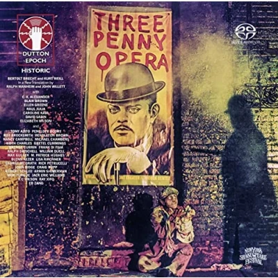 Afbeelding van Threepenny Orchestra &amp; Soloists Weill: Die Dreigroschenoper (Original Cast Recording) (CD)