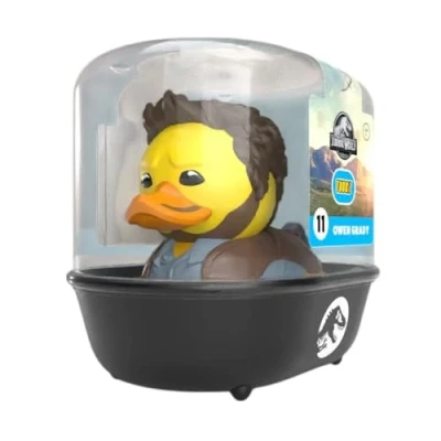Afbeelding van TUBBZ Eerste editie: Jurassic Park Owen Grady Cosplaying Rubber Duck Vinyl Figuur
