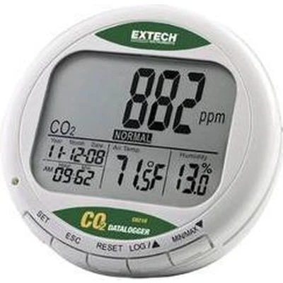 Afbeelding van Extech CO210 CO2 meter NDIR sensor koolstofdioxide