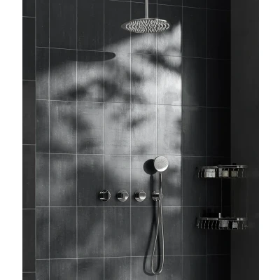 Afbeelding van Saniclear Plus inbouw regendouche met 20cm hoofddouche en plafondarm chroom