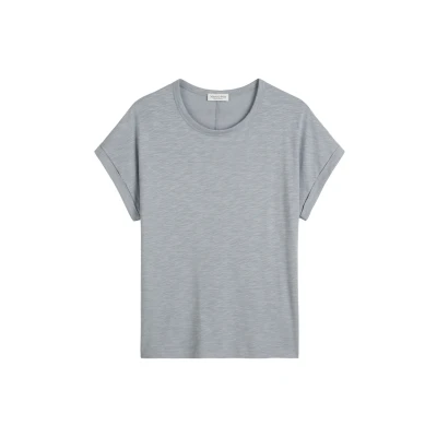 Afbeelding van Marc O&#039;Polo Short Sleeve CREW NECK Tshirt basic, Dames, Maat: XXS, Nordic sea