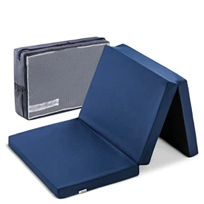 Afbeelding van Hauck Sleeper Matras voor campingbedje Navy
