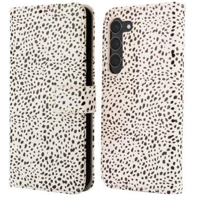 Afbeelding van imoshion Hoesje Geschikt voor Samsung Galaxy S23 Design Bookcase smartphone Desert Dots