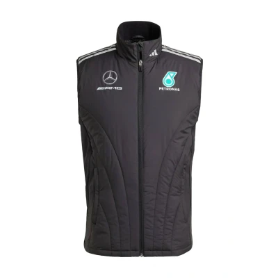 Afbeelding van adidas Performance MERCEDES AMG PETRONAS FORMULA ONE TEAM MECHANICS BODYWARMER Heren Zwart XS