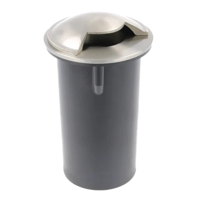 Afbeelding van Yphix Grondspot Luna 1 Gu10 Rvs Ip67 Rond LEDdirect.nl