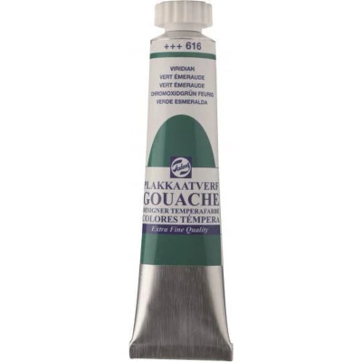 Afbeelding van Plakkaatverf 616 Vert emeraude Gouache extra fine Talens 20 ml
