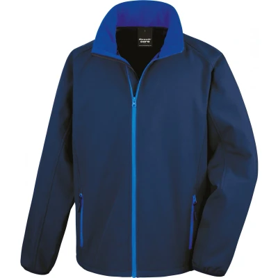 Afbeelding van Result Core Printable Soft Shell R231M Navy / Royal 4XL