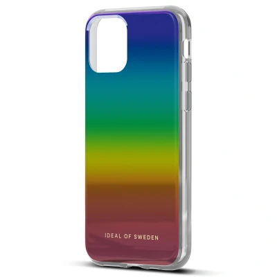 Afbeelding van Apple iPhone 11 Hoesje Kunststof iDeal of Sweden Hardcase/Backcover Rainbow Telefoonhoesje Shockproof/Valbescherming