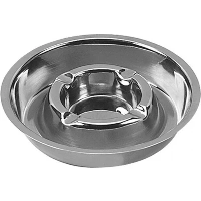 Afbeelding van Asbak Roestvrijstaal (16cm)