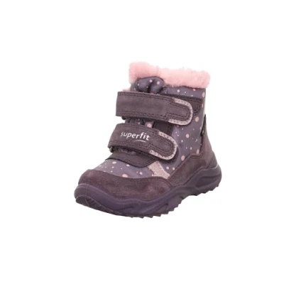 Afbeelding van Superfit Glacier Snowboots voor kinderen, Maat: 28, Purple/pink Leer en textiel