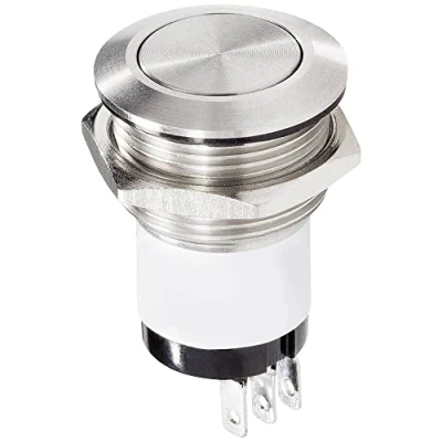 Afbeelding van Renkforce RF 4707808 Belknop 1 voudig RVS