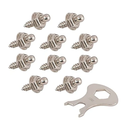 Afbeelding van New Marine LOXX Onderstukken 10 stuks plaatschroeven 4,2x10 + sleutel