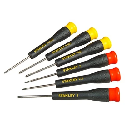 Afbeelding van Stanley handgereedschap Precisieschroevendraaierset 6 DELIG 2 3 STHT0 62632