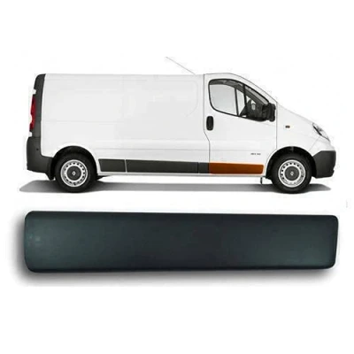 Afbeelding van Sierlijst zijwand deur rechts voor compatibel met Vivaro A, Primastar, Trafic II 2001 2013