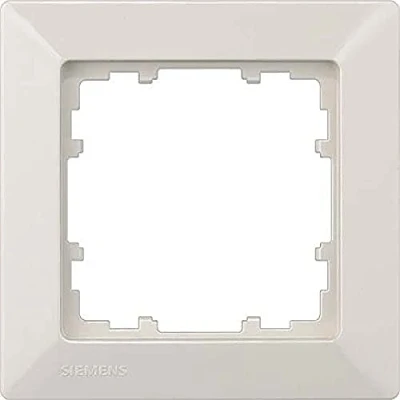 Afbeelding van Siemens 5TG25810 Frame Delta Wit 1 voudig