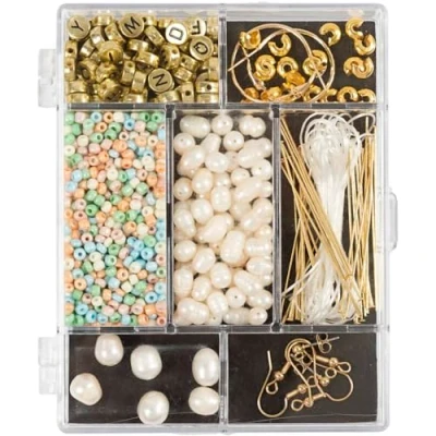Afbeelding van Creativ Company Creatieve Box Sieraden Zoetwaterparels