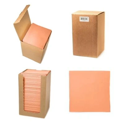 Afbeelding van Alvotex CHIC Airlaid 100 coctailservetten, 1/4 vouwen stofachtig, hoogwaardige wegwerpservetten, abrikoos, 20 x cm