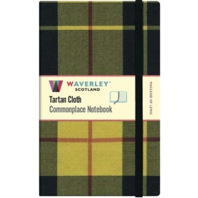 Afbeelding van Waverley Notebooks: Macleod of Lewis Tartan Cloth Commonplace Large Notebook