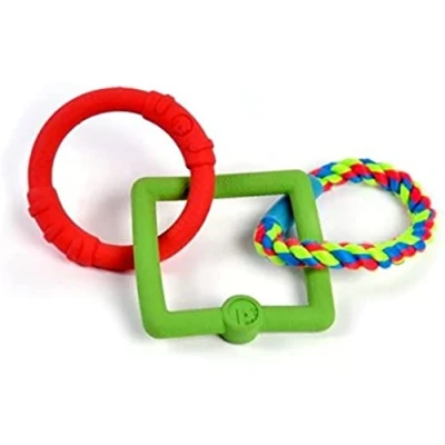 Afbeelding van Petface Toyz Triple Tug Ring Hond Speelgoed, Small