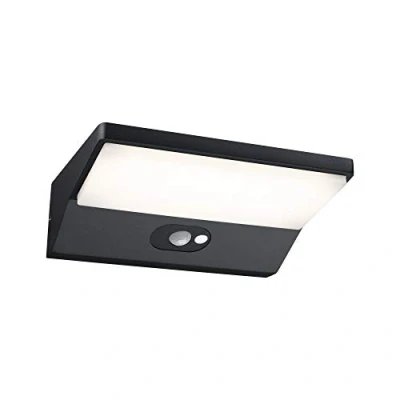 Afbeelding van Paulmann Wall Lamp 94333 Buitenlamp (wand) LED vast ingebouwd 7.40 W Donkergrijs