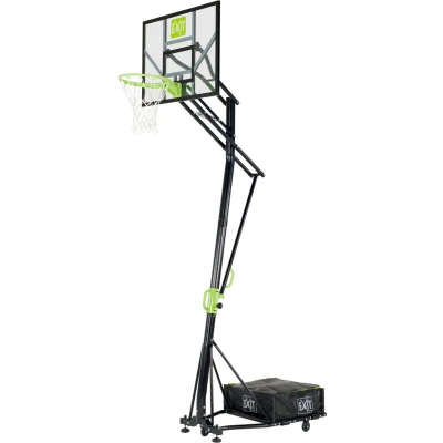 Afbeelding van EXIT Galaxy verplaatsbaar basketbalbord op wielen groen/zwart