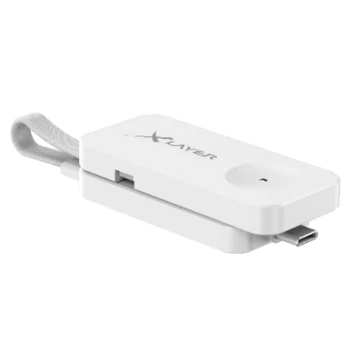 Afbeelding van XLayer 220559 oplader voor mobiele apparatuur Hoofdtelefoons, Smartphone, Smartwatch Wit USB Binnen