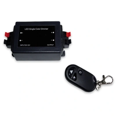 Afbeelding van LED dimmer 12 24V met afstandsbediening