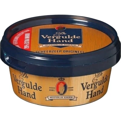 Afbeelding van 6x Vergulde Hand Scheerzeep 75gr kopen? Nu in de aanbieding bij Voordelig