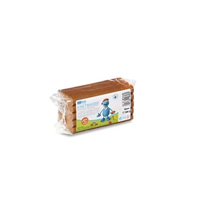 Afbeelding van Becks Plastilin B100488 kneden, bruin, 500 g