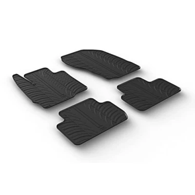 Afbeelding van Gledring Rubbermatten passend voor Mitsubishi Eclipse Cross 10/2017 (T profiel 4 delig + montageclips)