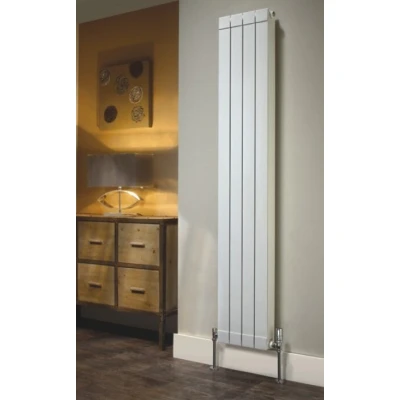 Afbeelding van DRL Oscar de Luxe paneelradiator verticaal wit 1646 x 0824 mm 2720W