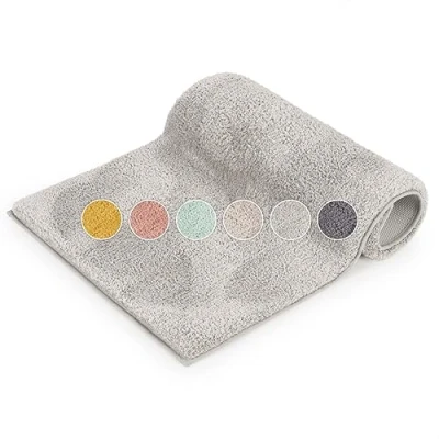 Afbeelding van Blumtal antislip badmat Superzacht badkamertapijt, badmatten, Blauw, 50x80cm