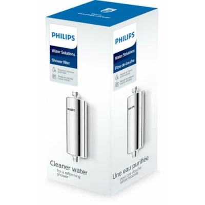 Afbeelding van Philips AWP1775 Inline douchefilter, KDF filtersysteem tegen restchloor, bacteriën, verontreinigingen en kalk