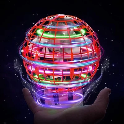 Afbeelding van XINHOME vliegende bal, bal met ledverlichting, drone, orb hover speelgoed, cadeaus voor jongens en meisjes 6 12 jaar, speelgoed