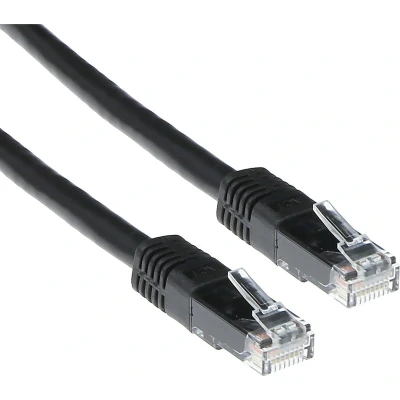 Afbeelding van ACT IB5903 U/UTP CAT5E Patchkabel Zwart 3 meter