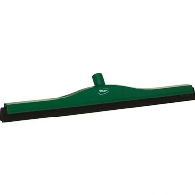 Afbeelding van Vikan Klassieke Vloertrekker Kop met vaste nek en Zwart Rubber 60cm Groen