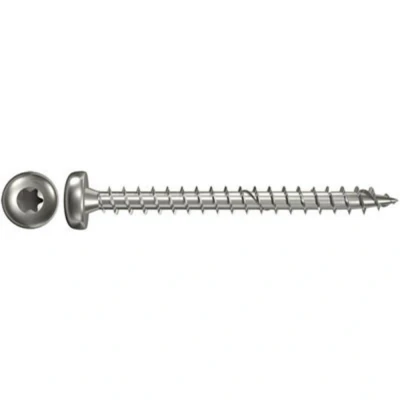 Afbeelding van Fischer Spaanplaatschroef 5.0x30mm Bolkop A2 TX20 (200 Stuks)