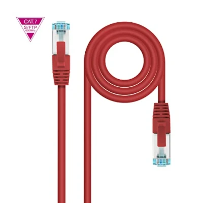 Afbeelding van Nanocable 10.20.1700 R, 0,5 m, Cat7, SF/UTP (S FTP), RJ 45, Rouge