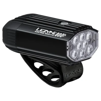 Afbeelding van Lezyne Fusion Drive Pro 800+ Satin Voorlamp Fietslamp Fietsverlichting Voorlicht fiets Waterdicht 800 lumen Zwart