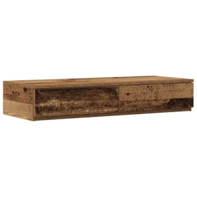 Afbeelding van vidaXL Nachtkastjes Oude Hout Massief Gerecycled 100 x 36.5 16.5 cm