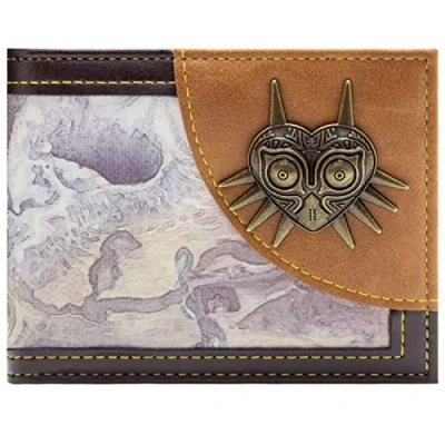 Afbeelding van Majora&#039;s Mask Zelda Retro portemonnee, Bruin, één maat, Taille unique