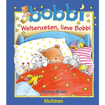 Afbeelding van Welterusten, lieve Bobbi met knuffel doek