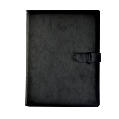 Afbeelding van Arpan A4 36 zakken professionele soft touch display boek presentatie portfolio map zwart