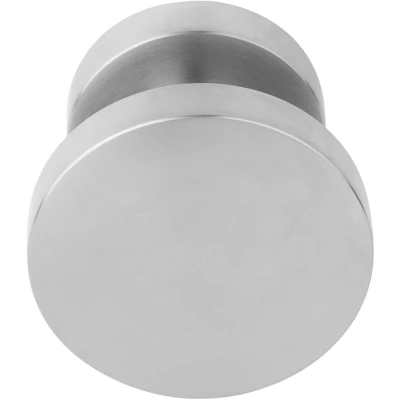 Afbeelding van Formani Voordeurknop BASICS LB701V vast op rozet mat RVS