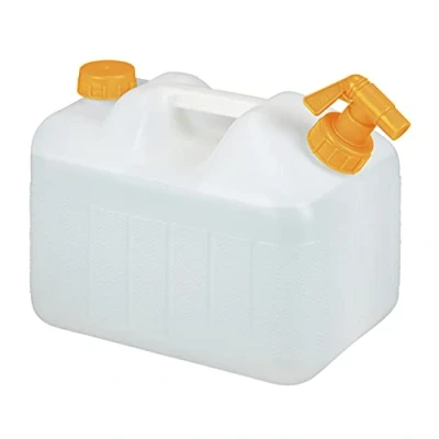 Afbeelding van Relaxdays jerrycan met kraan water watertank voor drinkwater waterreservoir 10 Liter
