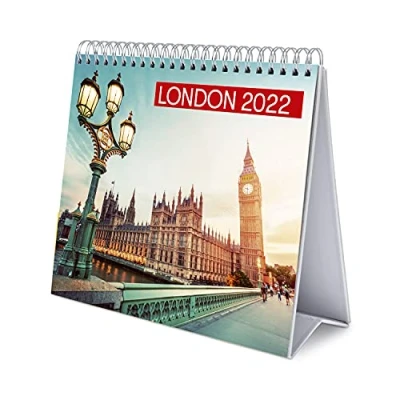 Afbeelding van Grupo Erik CS22014Kalender 2022 London Bureaukalender 12 Maanden
