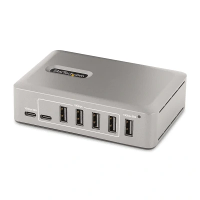 Afbeelding van StarTech.com 10G8A2CS USB C hub interface 3.2 Gen 2 (3.1 2) Type 10000 Mbit/s Grijs