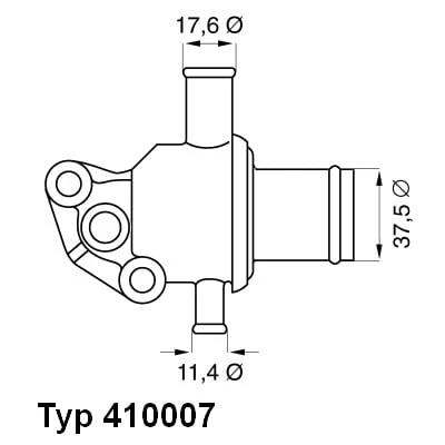 Afbeelding van Wahler Thermostaat 410007.87D