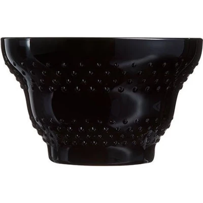 Afbeelding van Maeva Dots Ijscoupe Zwart 20cl (set van 6)