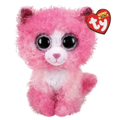 Afbeelding van Ty Beanie Boos Knuffel Kat Reagan 24 Cm